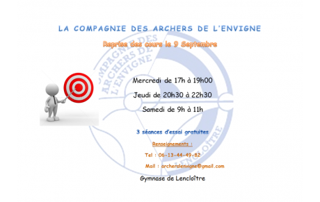 Reprise des entraînements