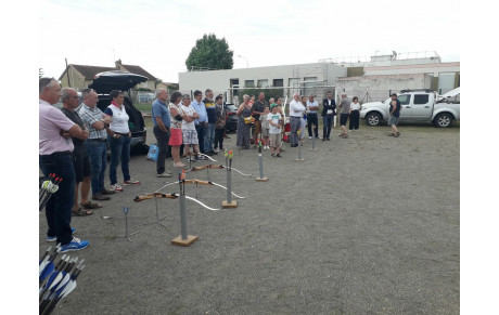 Découverte du tir à l'arc avec notre partenaire Crédit Agricole